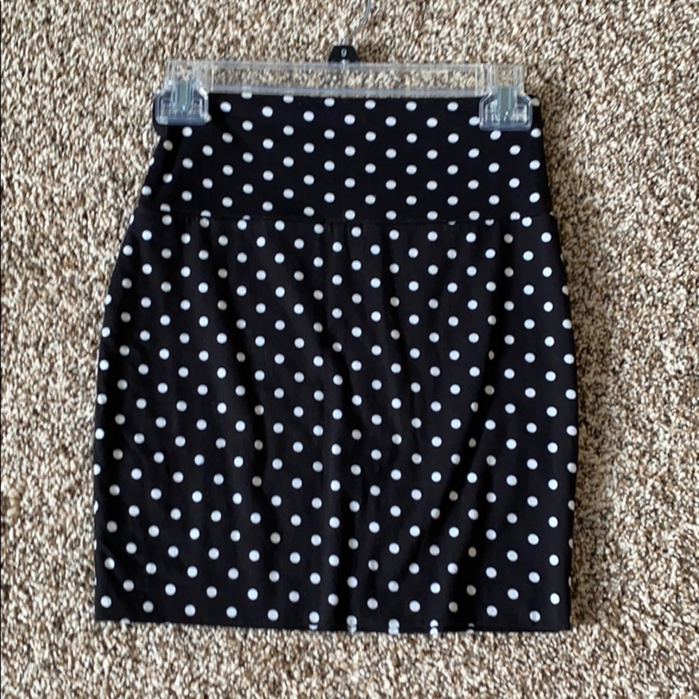 Black Body-con Skirt